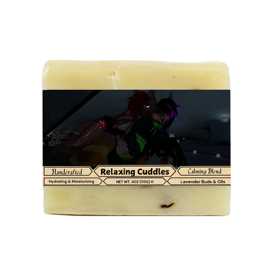 LuckyTheWolf - Relaxing Cuddles Calming Lavender Soap