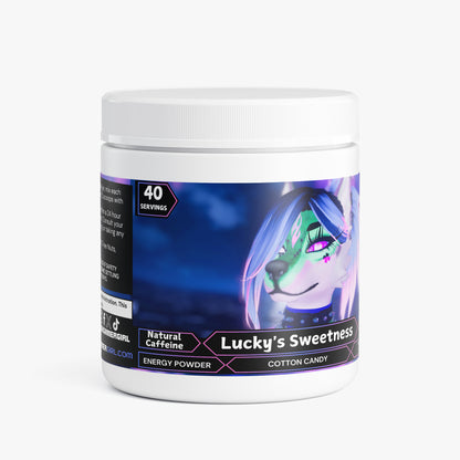 LuckyTheWolf - Lucky's Sweetness Energy Powder (Cotton Candy)