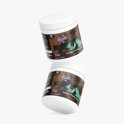 LuckyTheWolf - Lucky's Fruity Cake Energy Powder (Fruit Punch)
