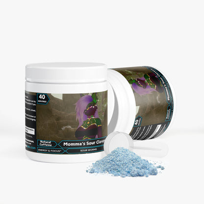 LuckyTheWolf - Momma's Sour Clovers Focus Powder (Sour Worms)