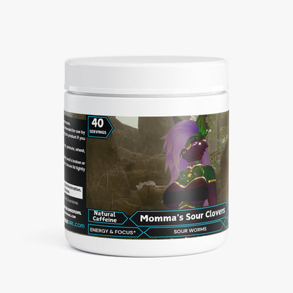 LuckyTheWolf - Momma's Sour Clovers Focus Powder (Sour Worms)