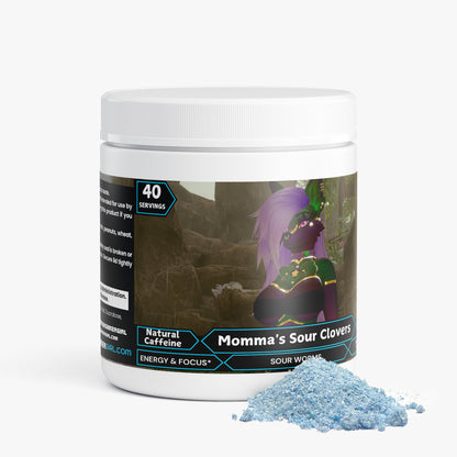 LuckyTheWolf - Momma's Sour Clovers Focus Powder (Sour Worms)