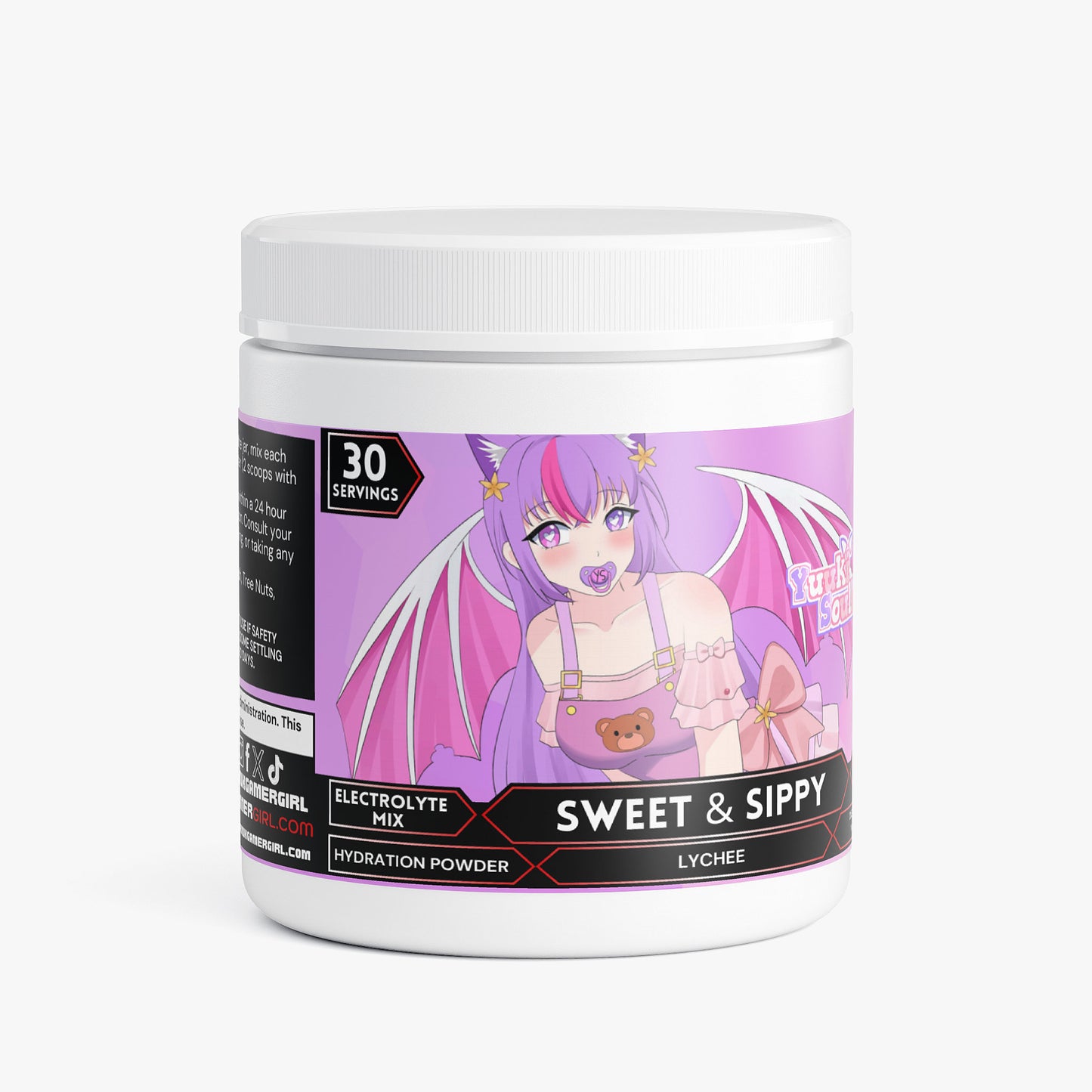 YuukiSoulless - Sweet & Sippy Hydration Powder (Lychee)