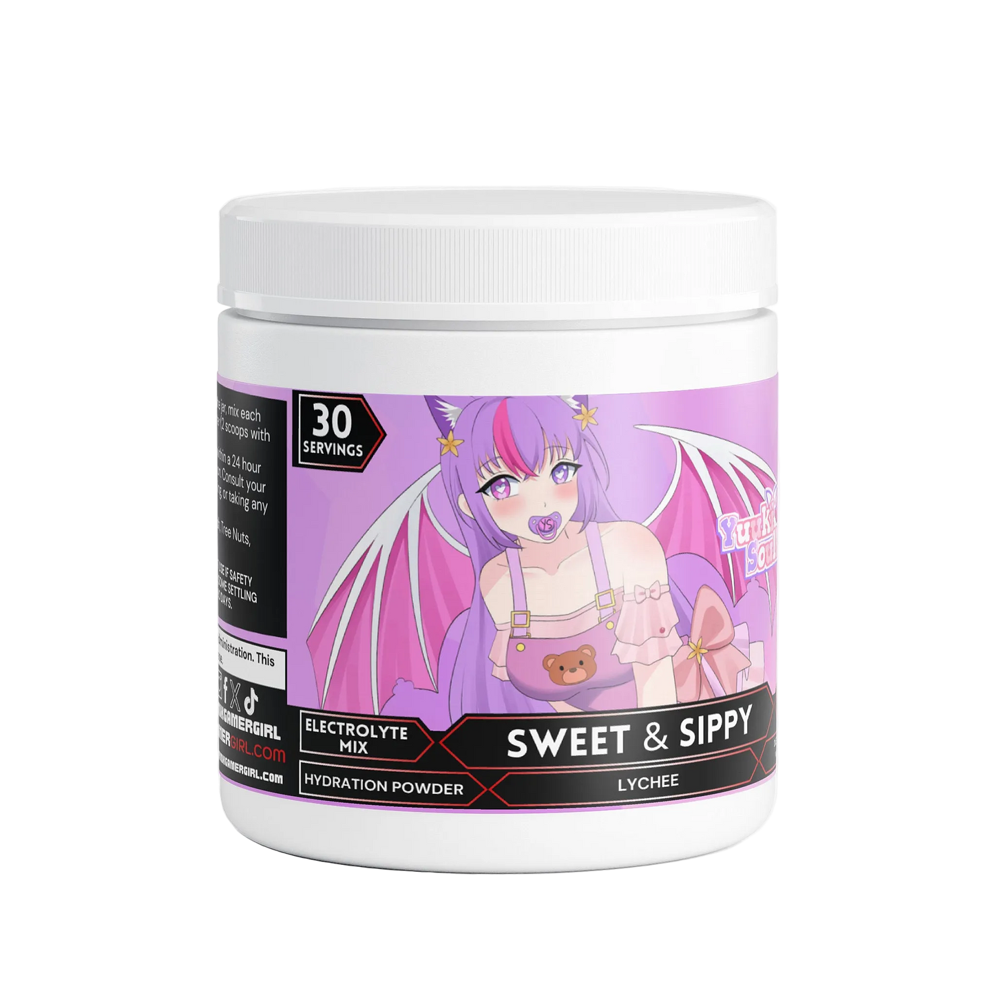 YuukiSoulless - Sweet & Sippy Hydration Powder (Lychee)