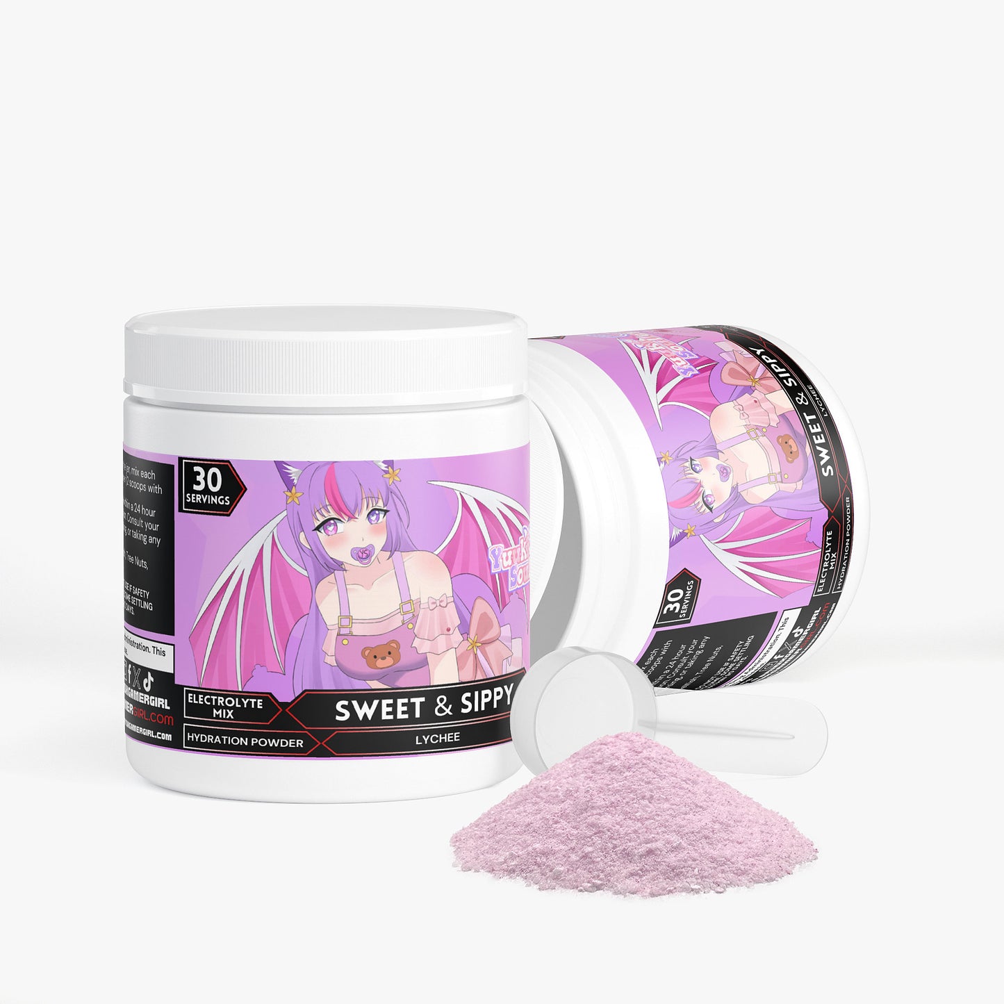 YuukiSoulless - Sweet & Sippy Hydration Powder (Lychee)