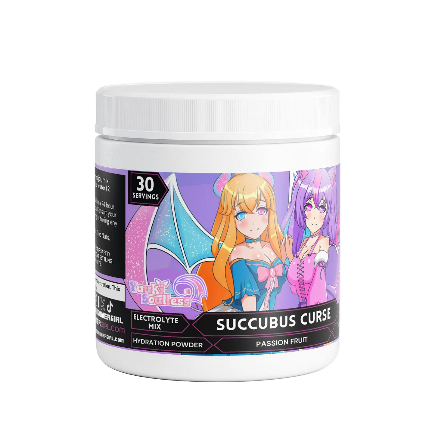 YuukiSoulless - Succubus Curse Hydration Powder (Passion Fruit)