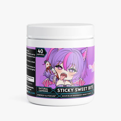 YuukiSoulless - Sticky Sweet Bite Focus Powder (Sour Raspberry Berry Punch)