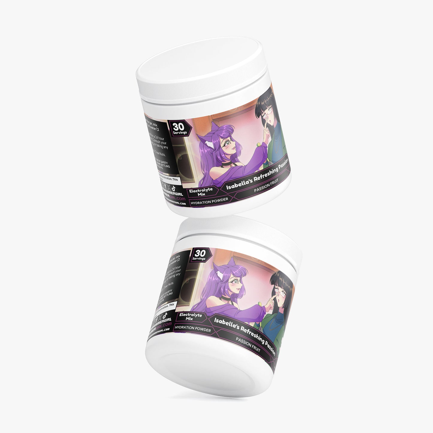 Team Tinybill - Isabella's Refreshing Passion Hydration Powder (Passion Fruit)
