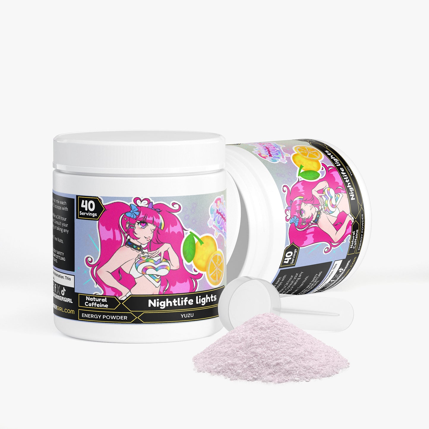 Momo Yumeko - Nightlife lights Energy Powder (Yuzu Flavor)
