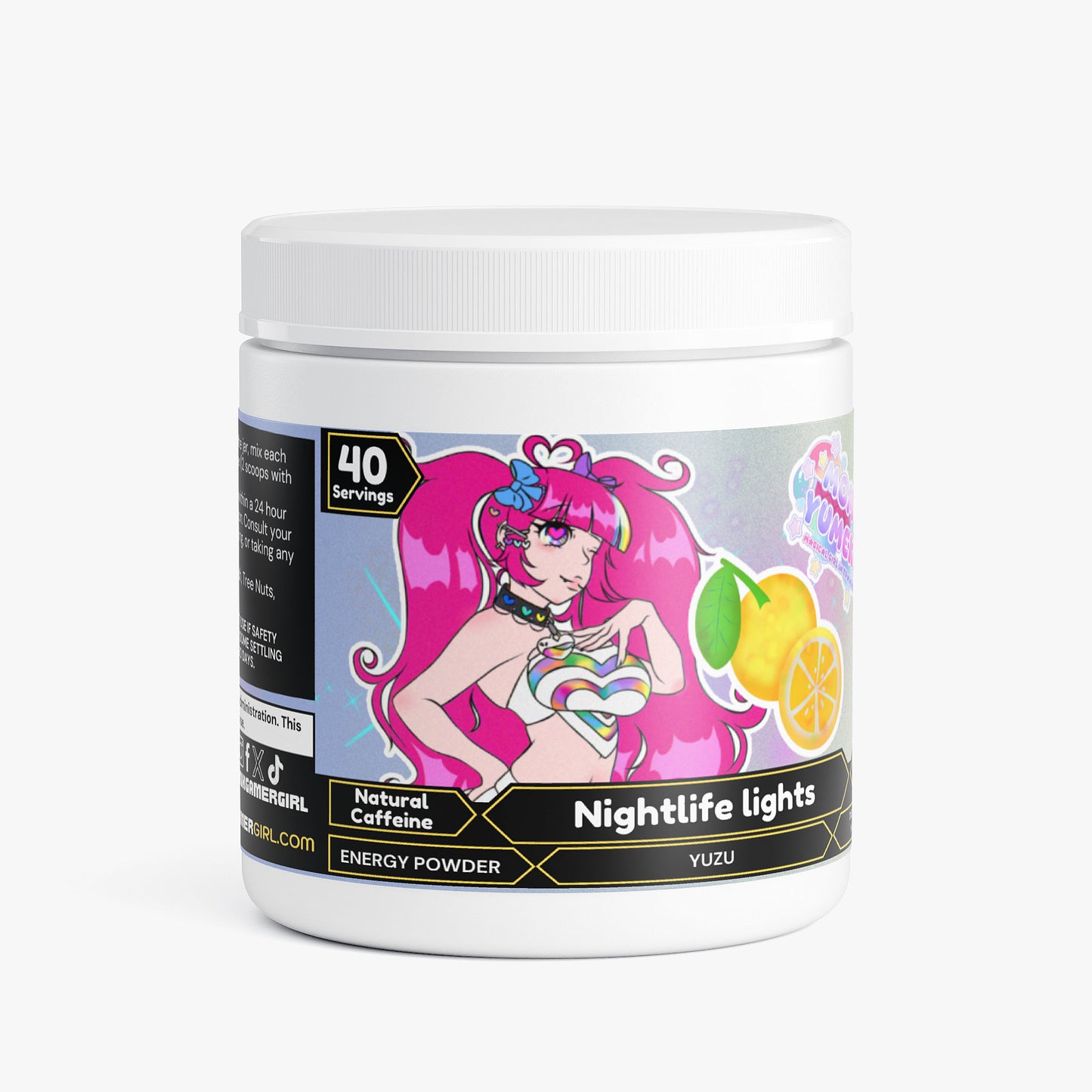 Momo Yumeko - Nightlife lights Energy Powder (Yuzu Flavor)