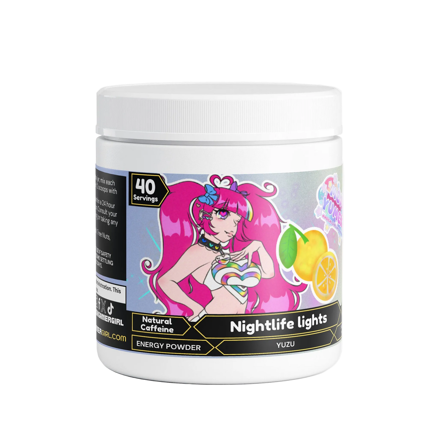 Momo Yumeko - Nightlife lights Energy Powder (Yuzu Flavor)