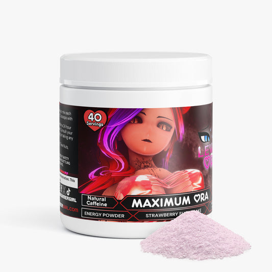 LewdyOra - Maximum Ora Energy Powder (Strawberry Shortcake)