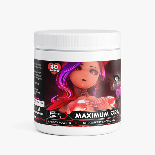 LewdyOra - Maximum Ora Energy Powder (Strawberry Shortcake)