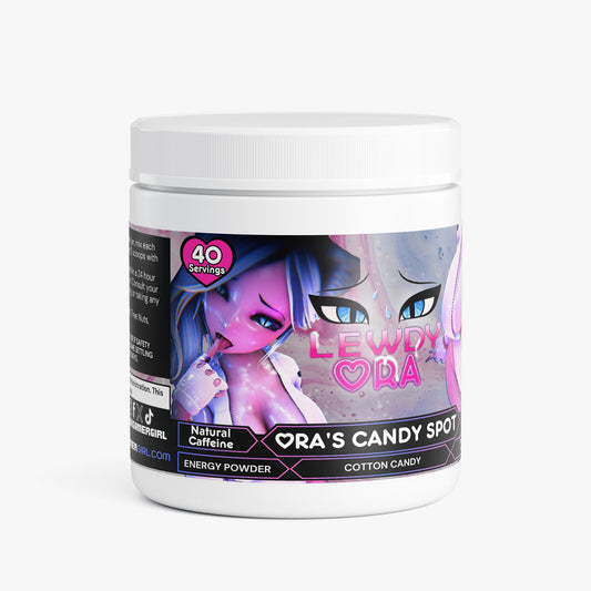 LewdyOra - Ora's Candy Spot Energy Powder (Cotton Candy)
