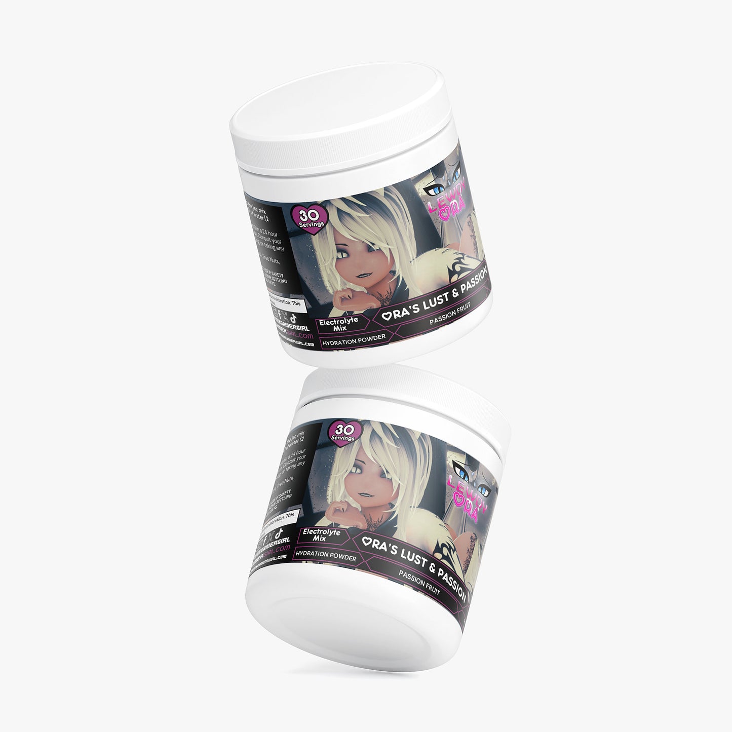 LewdyOra - Ora's Lust and Passion Hydration Powder (Passion Fruit)