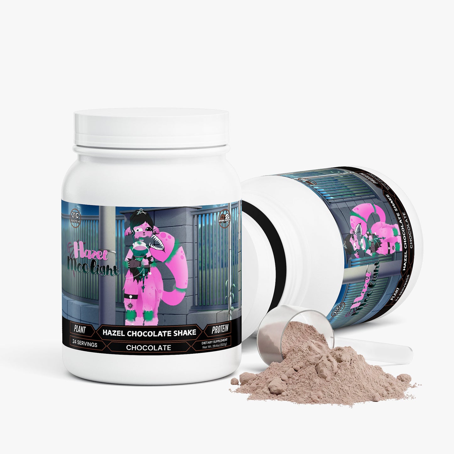 HazelMoolight - Hazel Chocolate Shake Plant Protein (Chocolate)