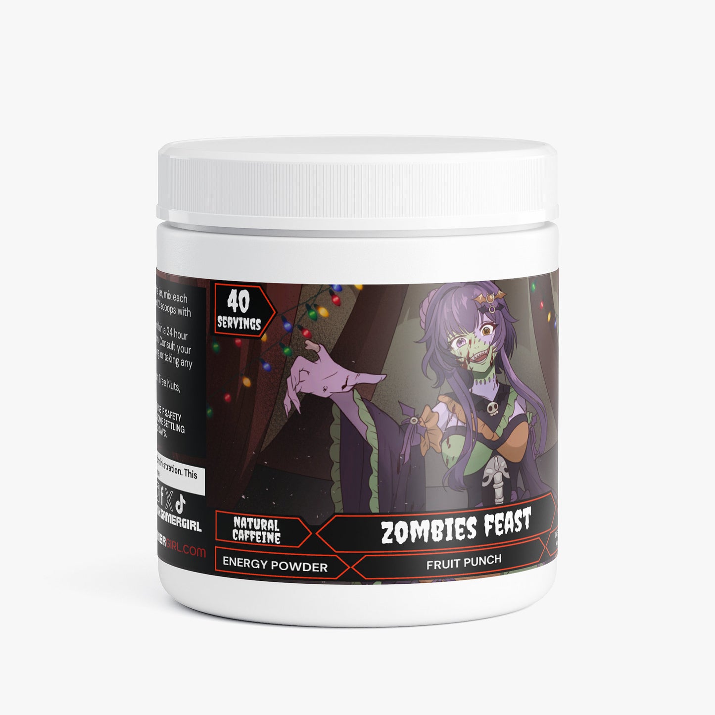 Ditzybrainz - Zombies Feast Energy Powder (Fruit Punch)