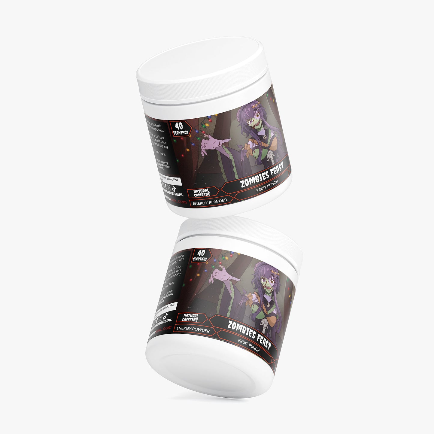 Ditzybrainz - Zombies Feast Energy Powder (Fruit Punch)