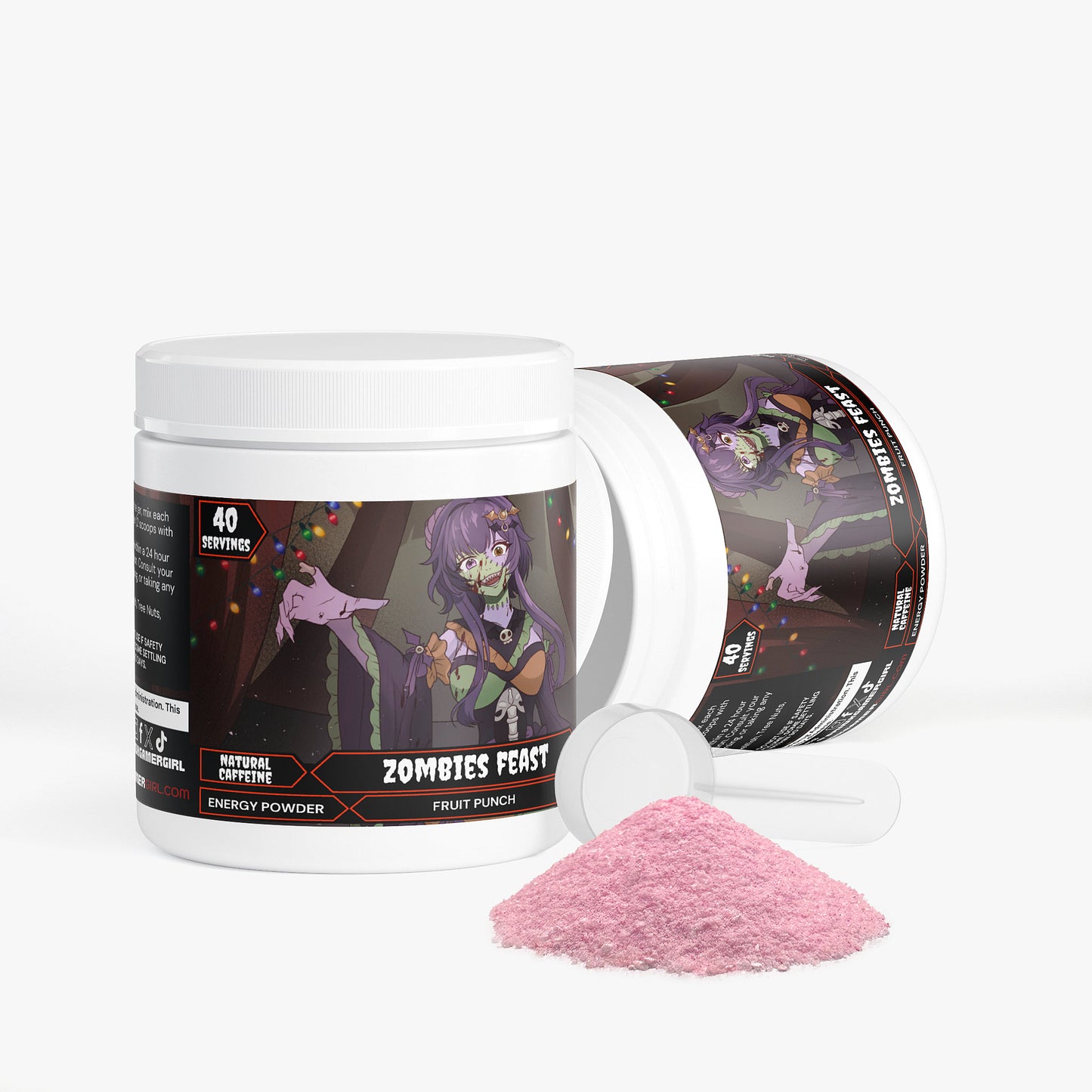 Ditzybrainz - Zombies Feast Energy Powder (Fruit Punch)