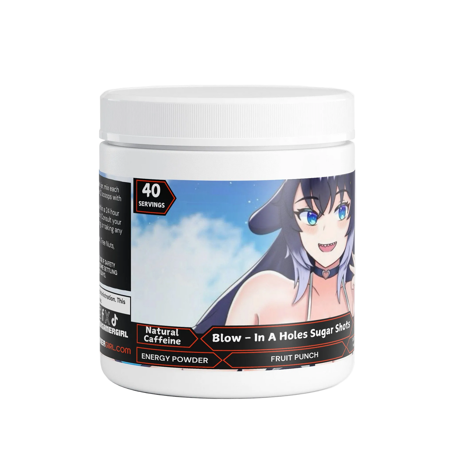 Killah Orki - Blow - In A Holes Sugar Shots Energy Powder (Fruit Punch)