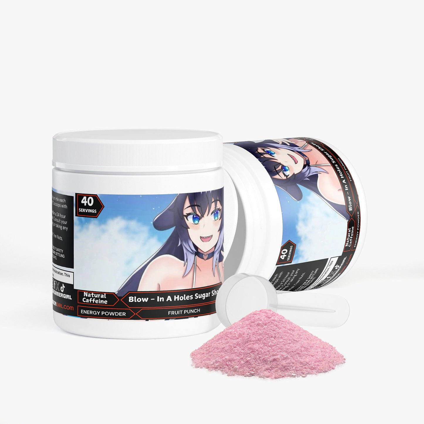 Killah Orki - Blow - In A Holes Sugar Shots Energy Powder (Fruit Punch)