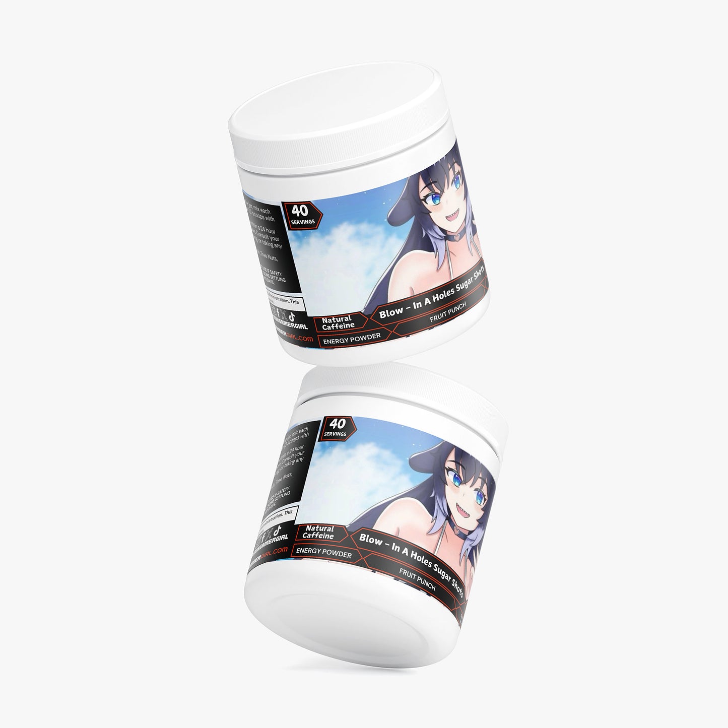 Killah Orki - Blow - In A Holes Sugar Shots Energy Powder (Fruit Punch)