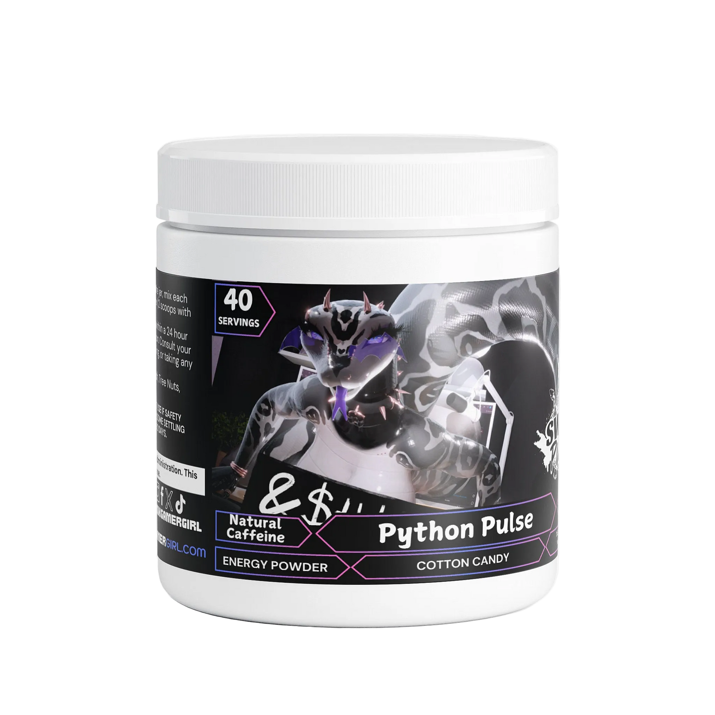 xSwampPuppyx - Python Pulse Energy Powder (Cotton Candy)