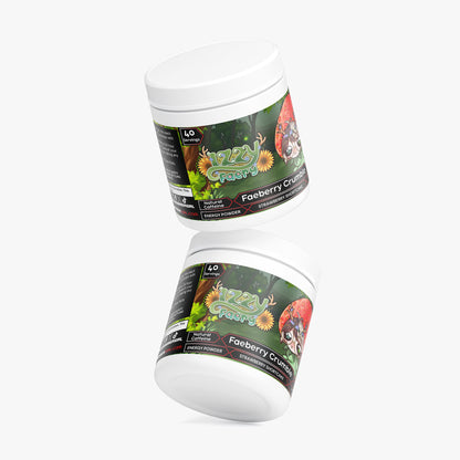 Izzy Faery - Faeberry Crumble Energy Powder (Strawberry Shortcake)