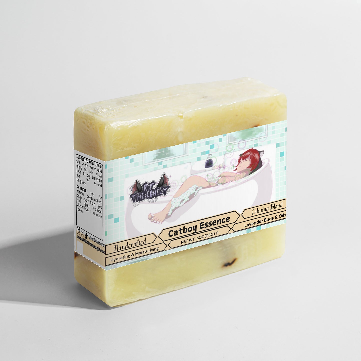 RJ_TheLonelyVT - Catboy Essence Calming Lavender Soap