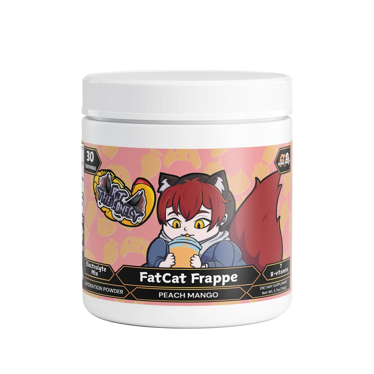 RJ_TheLonelyVT - FatCat Frappe Hydration Powder (Peach Mango)