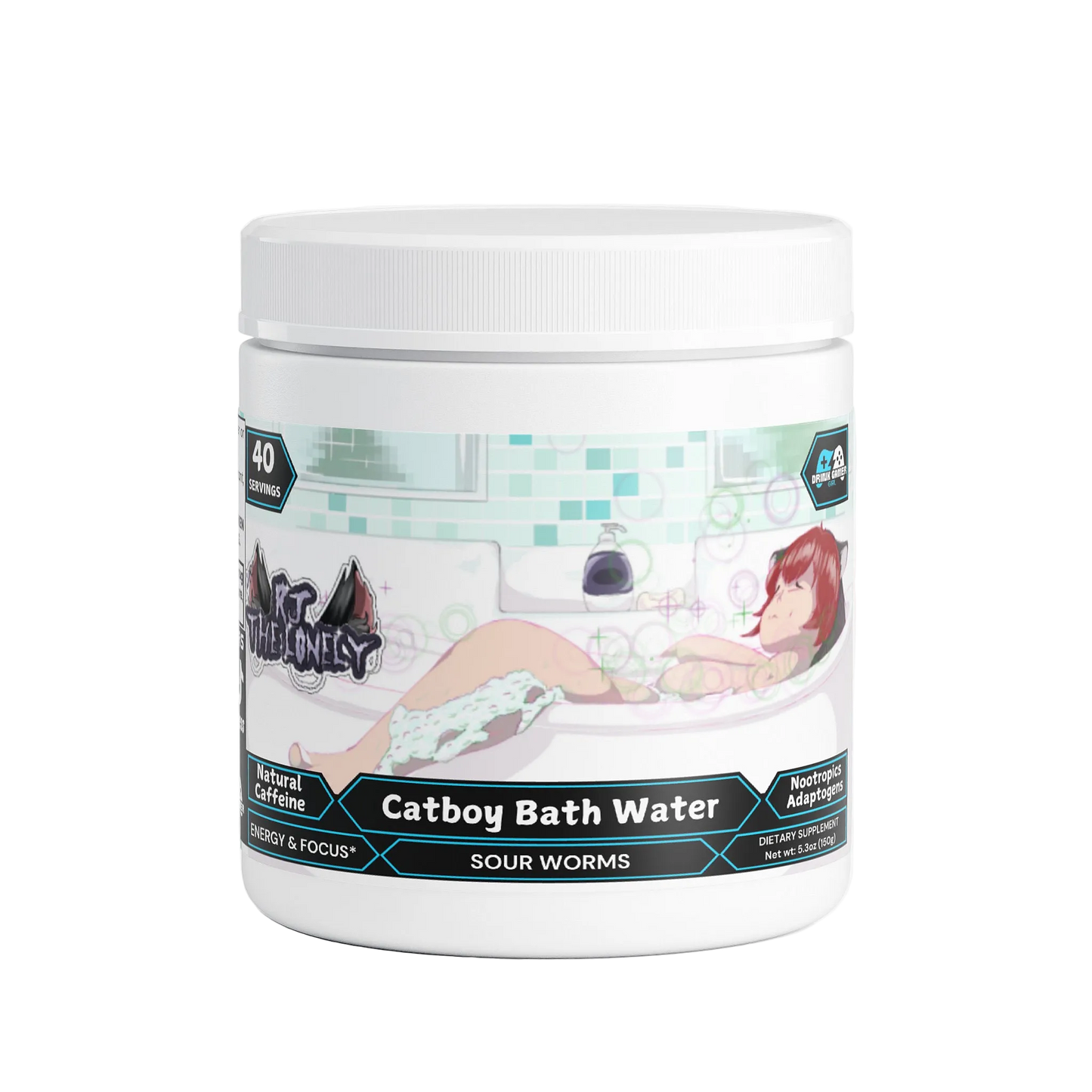 RJ_TheLonelyVT - Catboy Bath Water Focus Powder (Sour Worms)