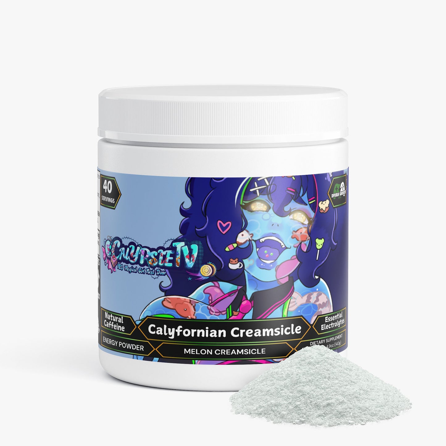CalypsieVT - Calyfornian Creamsicle Energy Powder (Melon Creamsicle)