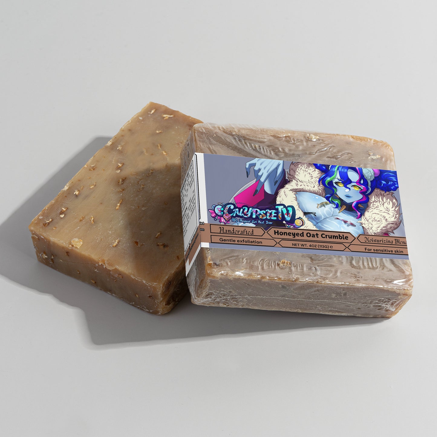 CalypsieVT - Honeyed Oat Crumble Oat Milk Honey Soap