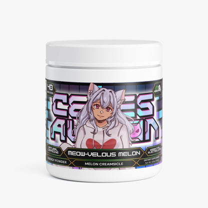 Celes Aurion - Meow-velous Melon Energy Powder (Melon Creamsicle)