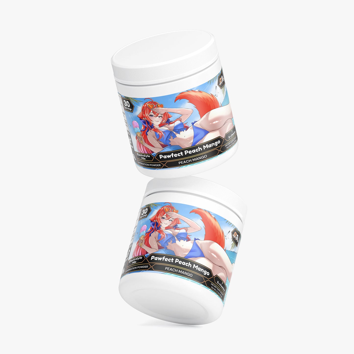 Starcat Tailchaser - Pawfect Peach Mango Hydration Powder (Peach Mango)