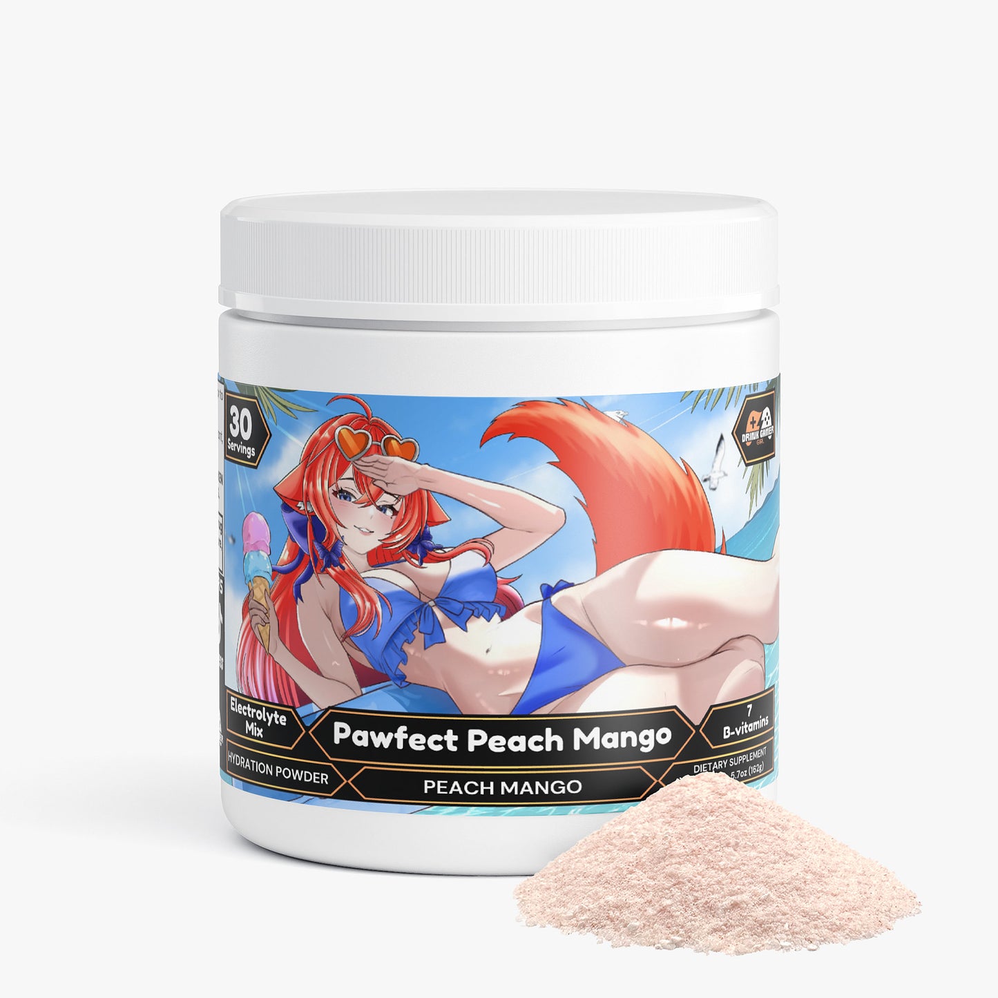 Starcat Tailchaser - Pawfect Peach Mango Hydration Powder (Peach Mango)