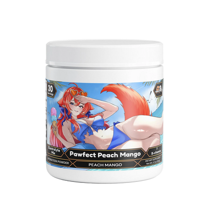 Starcat Tailchaser - Pawfect Peach Mango Hydration Powder (Peach Mango)