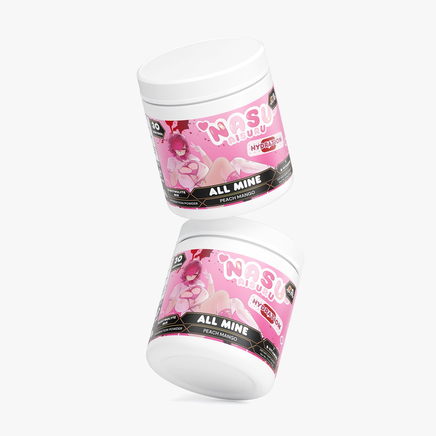 Nasu Aisuru - All Mine Hydration Powder (Peach Mango)