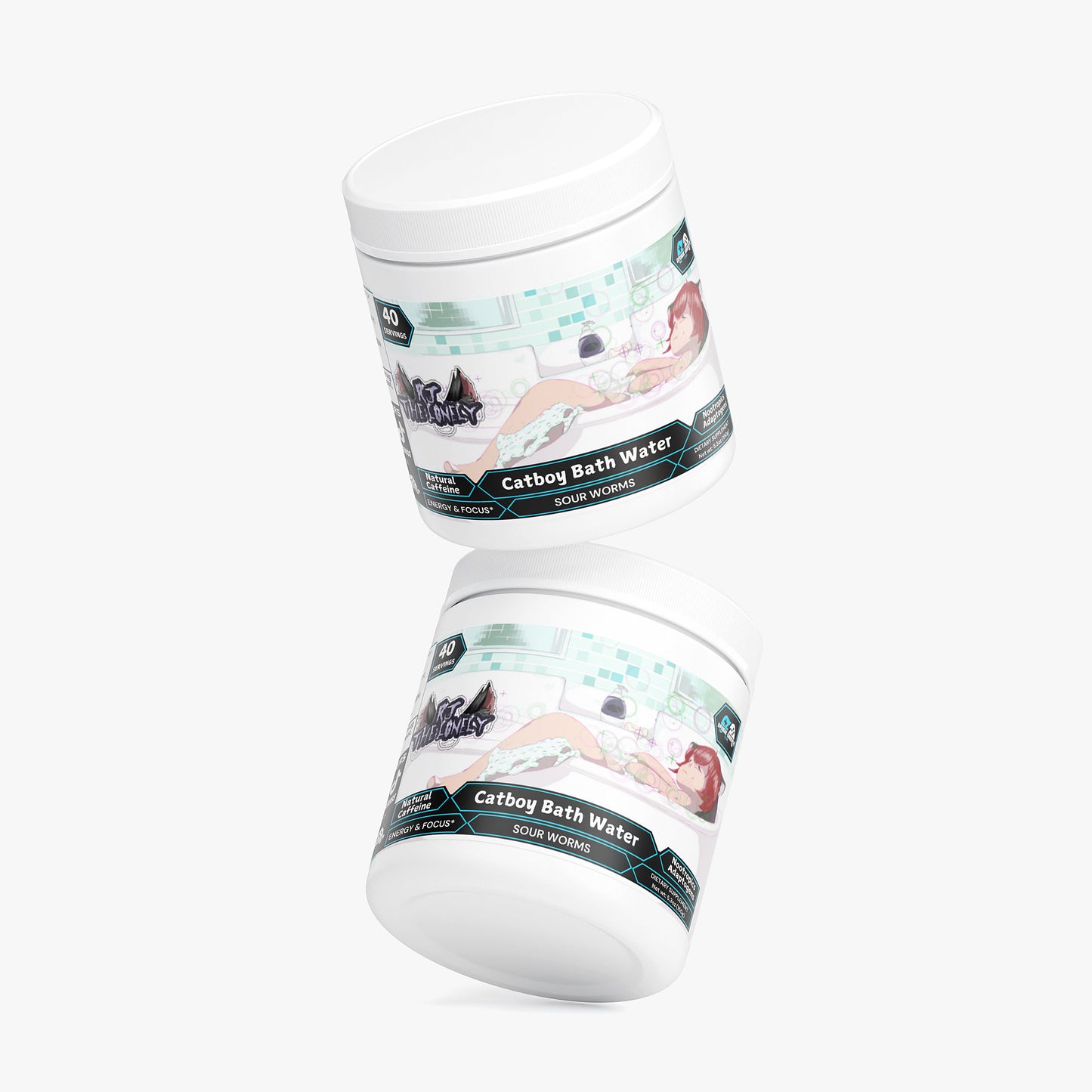 RJ_TheLonelyVT - Catboy Bath Water Focus Powder (Sour Worms)
