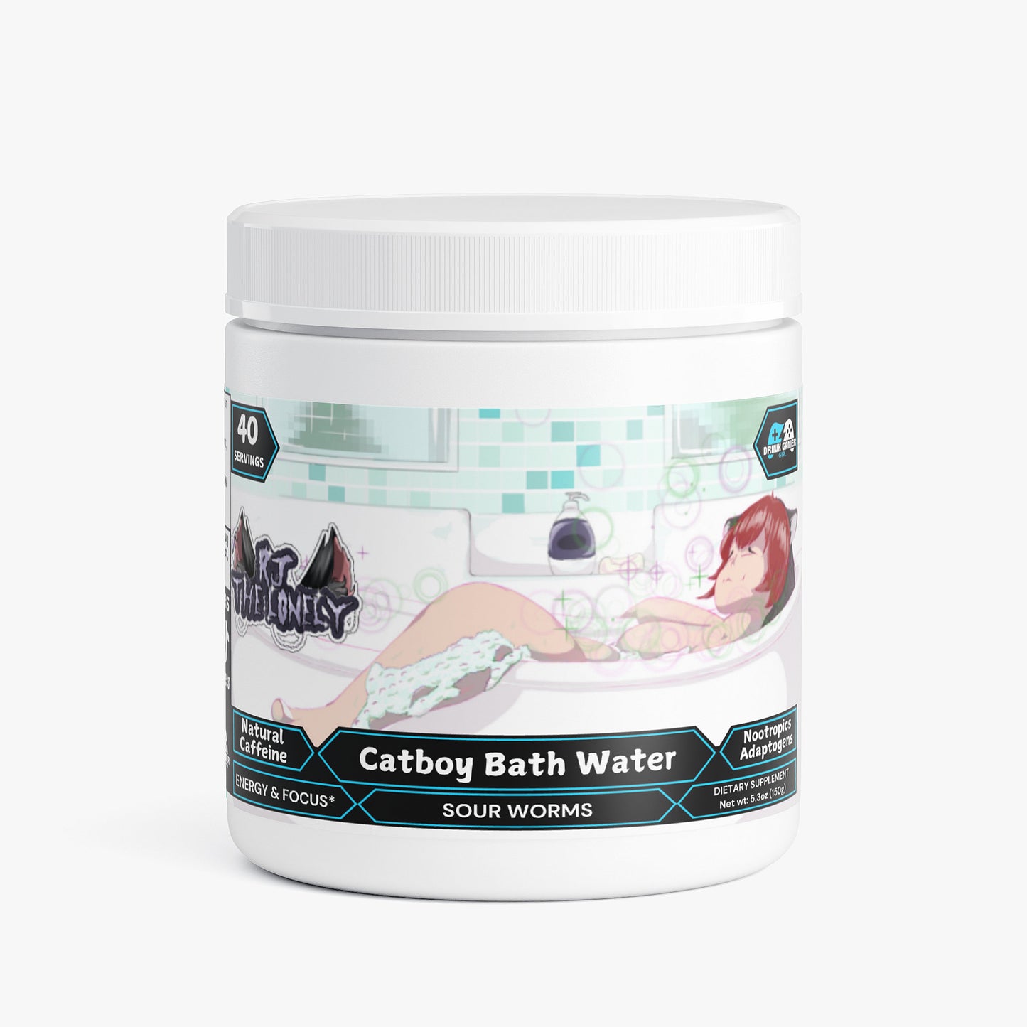 RJ_TheLonelyVT - Catboy Bath Water Focus Powder (Sour Worms)