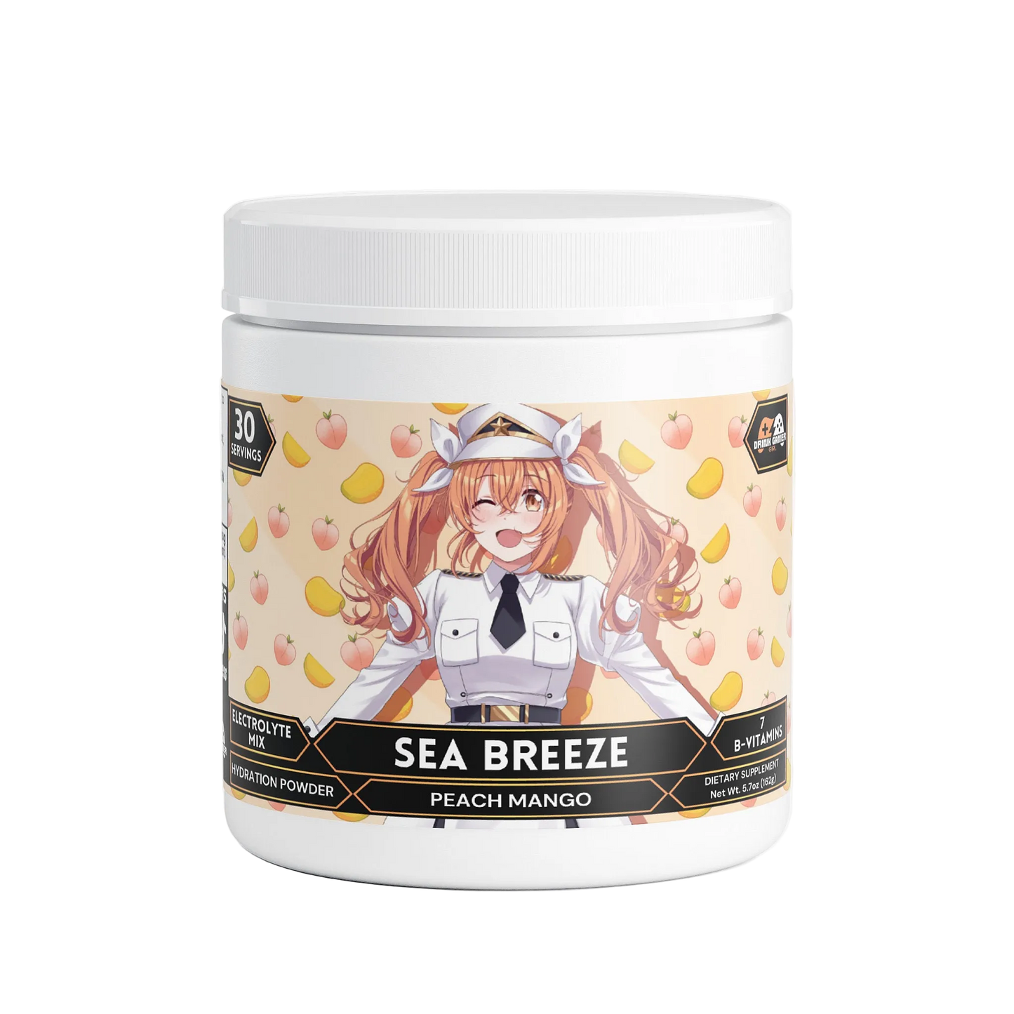 AdmiralTrina - Sea Breeze Hydration Powder (Peach Mango)