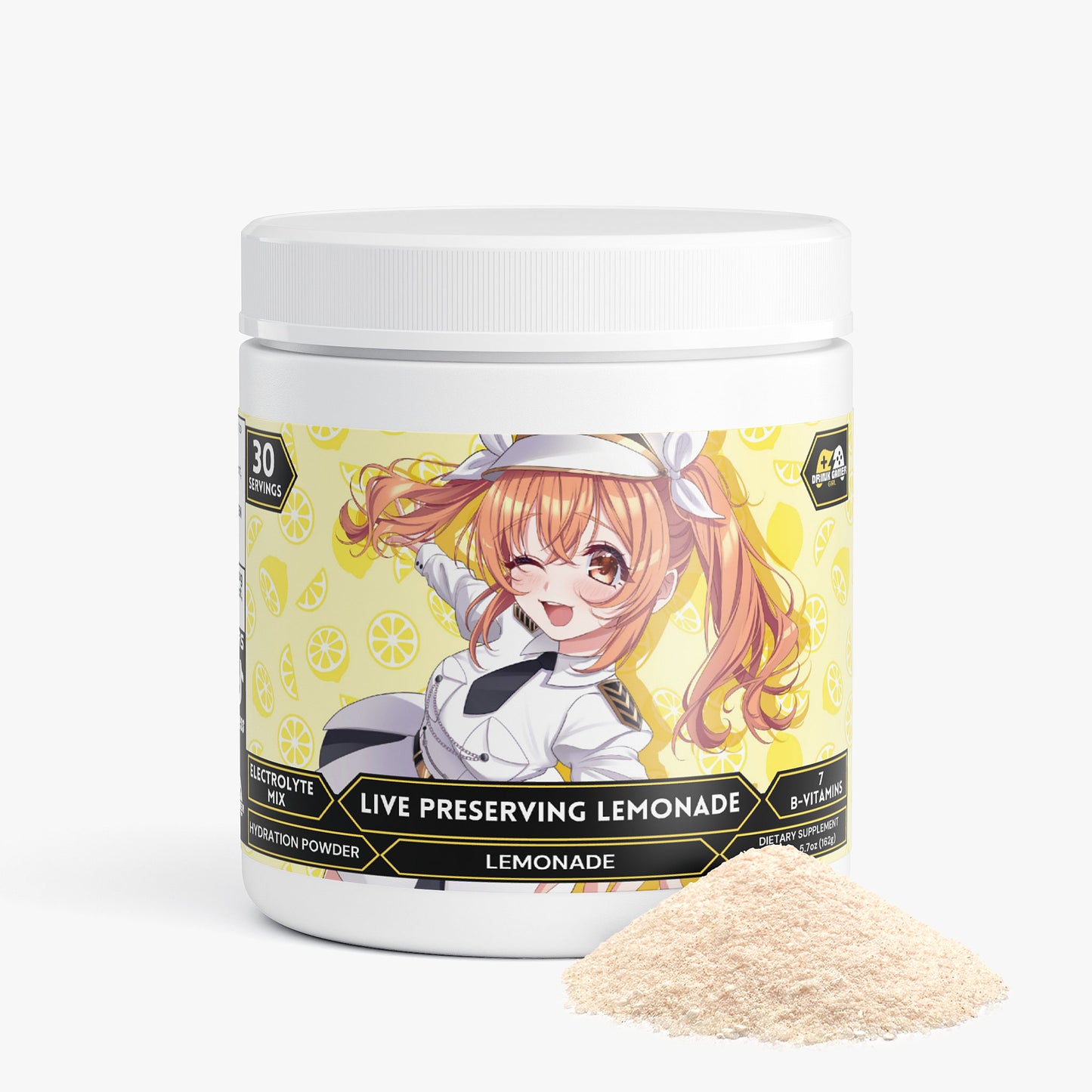AdmiralTrina - Live Preserving Lemonade Hydration Powder (Lemonade)