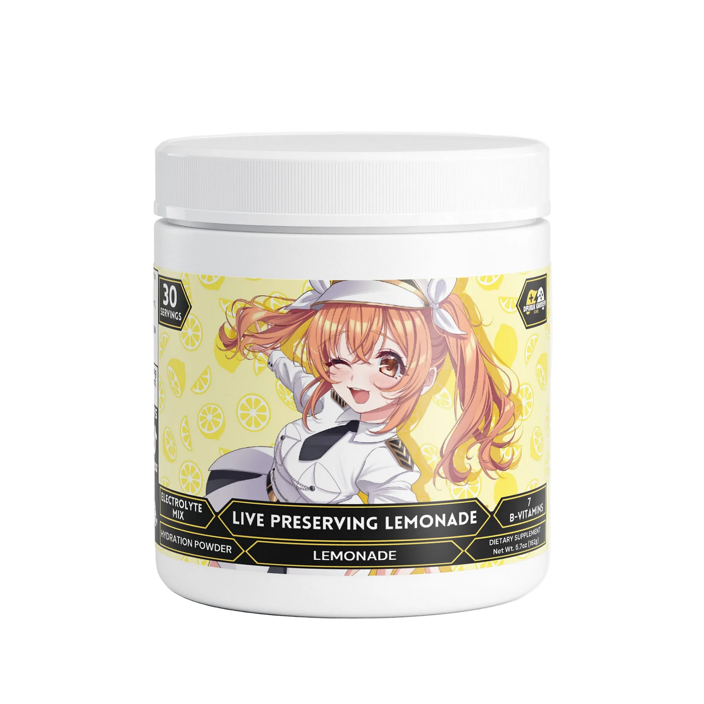 AdmiralTrina - Live Preserving Lemonade Hydration Powder (Lemonade)