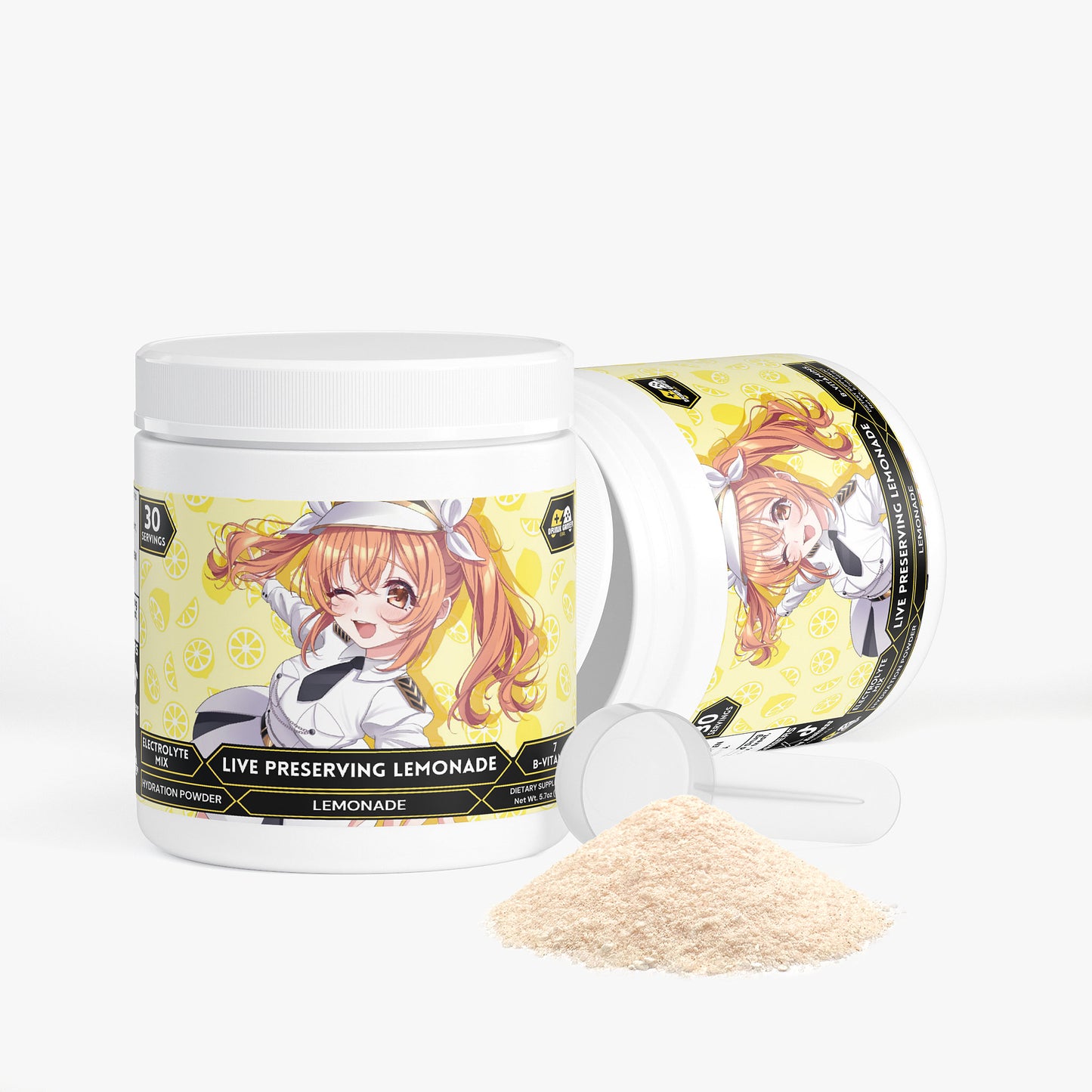 AdmiralTrina - Live Preserving Lemonade Hydration Powder (Lemonade)