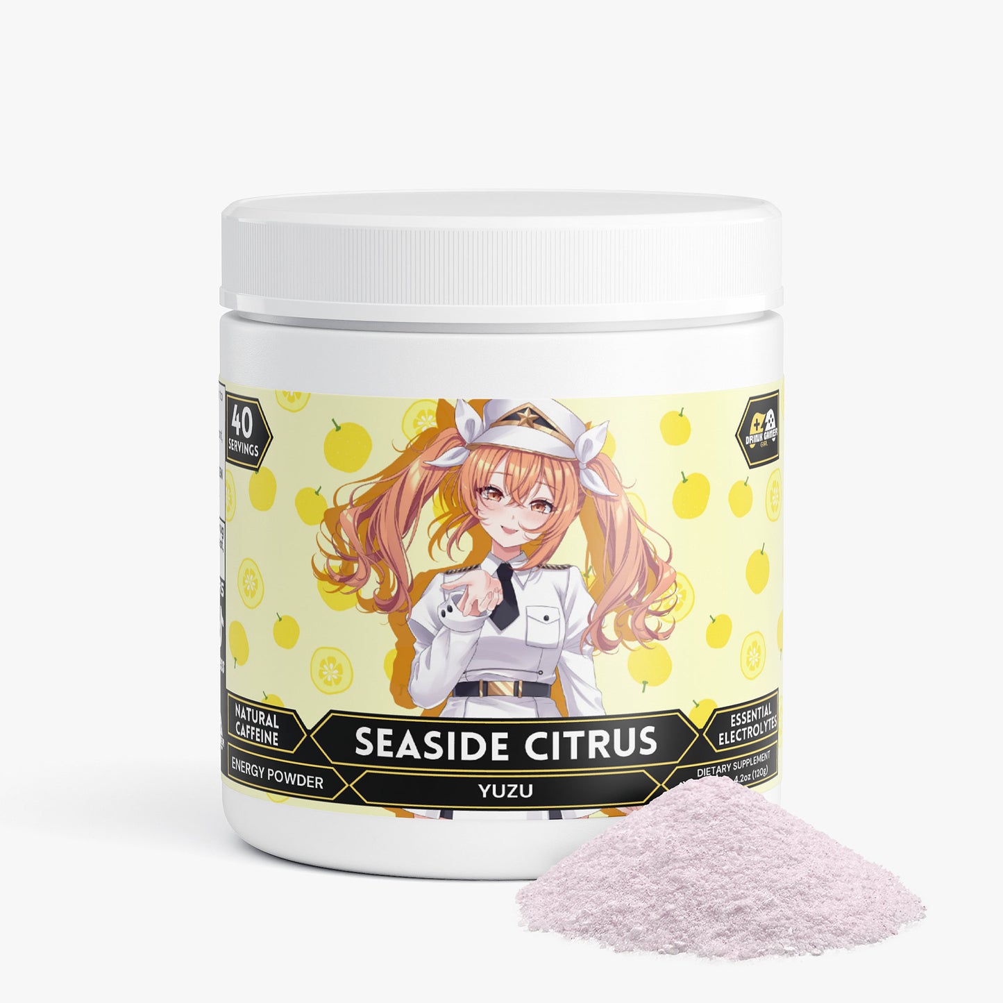 AdmiralTrina - Seaside Citrus Energy Powder (Yuzu Flavor)