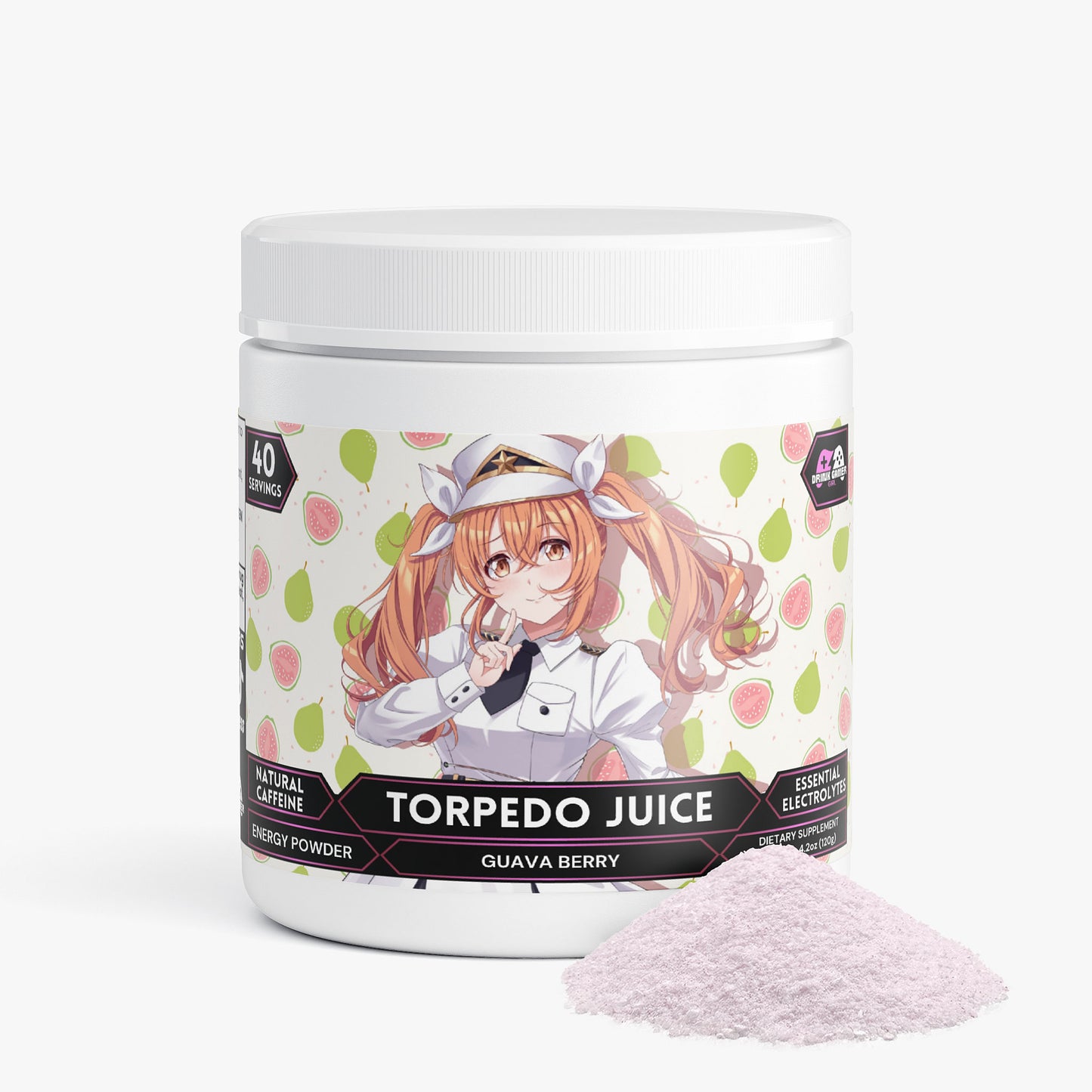 AdmiralTrina - Torpedo Juice Energy Powder (Guava Berry)
