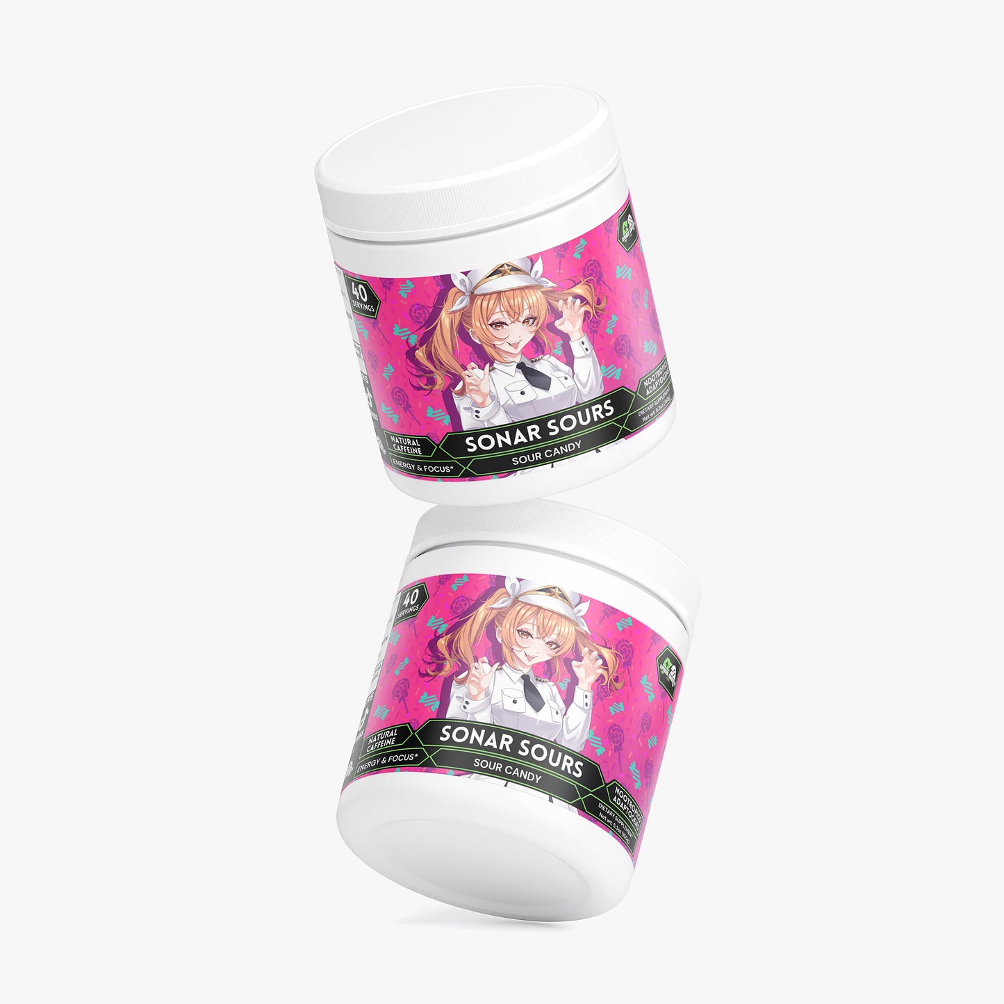 AdmiralTrina - Sonar Sours Focus Powder (Sour Candy)