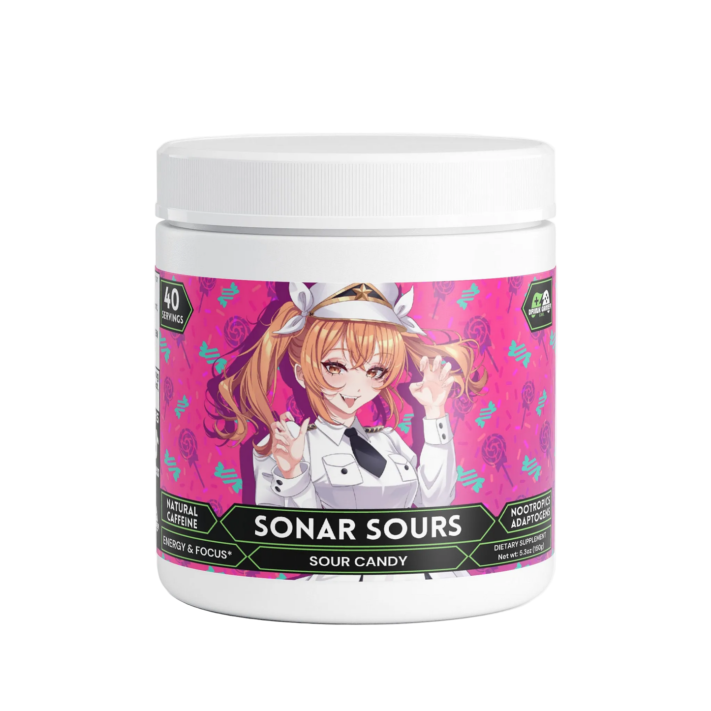 AdmiralTrina - Sonar Sours Focus Powder (Sour Candy)