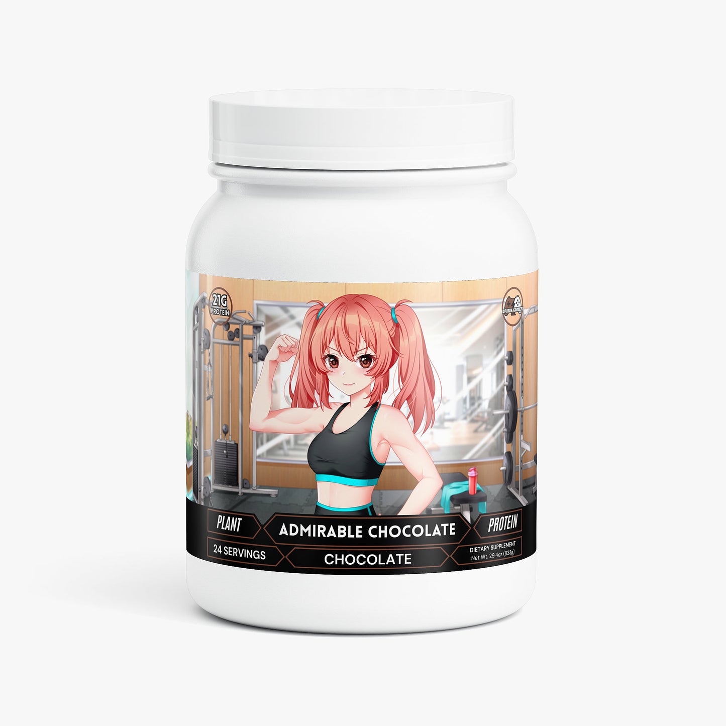 AdmiralTrina - Admirable Chocolate Plant Protein (Chocolate)