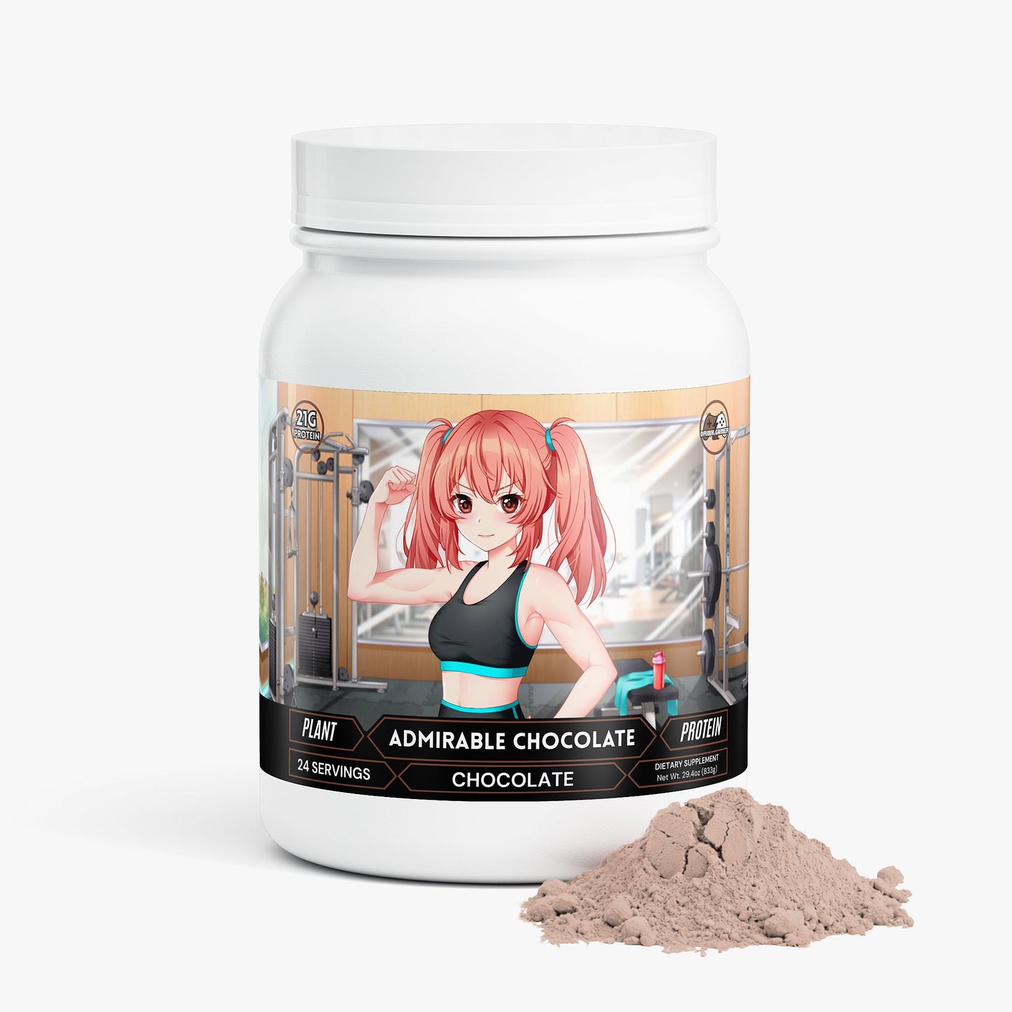 AdmiralTrina - Admirable Chocolate Plant Protein (Chocolate)